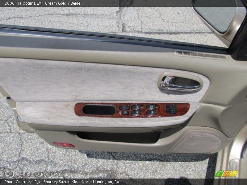 Cream Gold / Beige 2006 Kia Optima EX