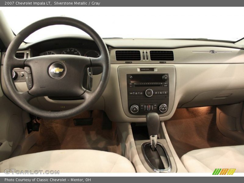 Silverstone Metallic / Gray 2007 Chevrolet Impala LT