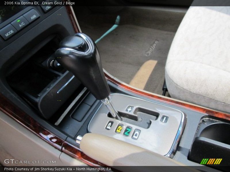  2006 Optima EX 4 Speed Sportmatic Automatic Shifter