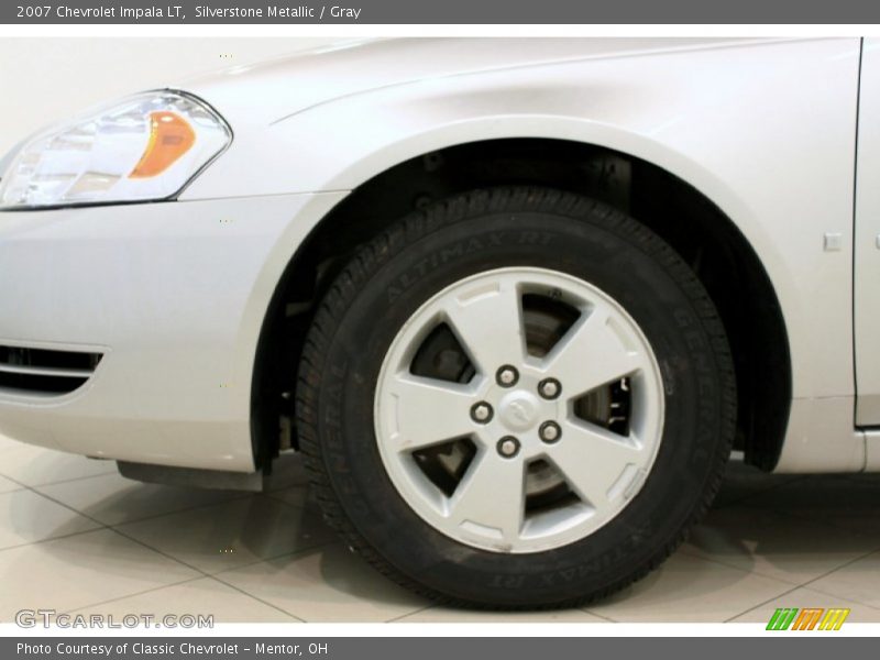 Silverstone Metallic / Gray 2007 Chevrolet Impala LT