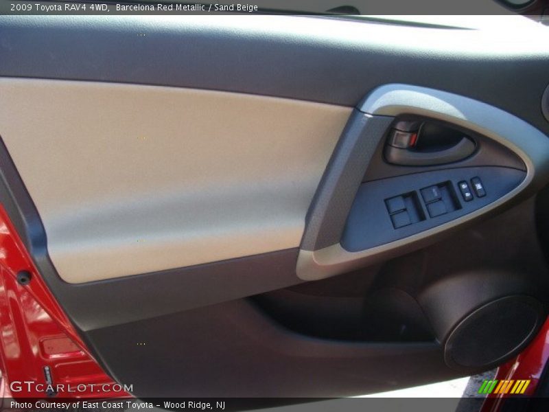 Barcelona Red Metallic / Sand Beige 2009 Toyota RAV4 4WD