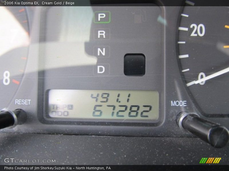 Cream Gold / Beige 2006 Kia Optima EX
