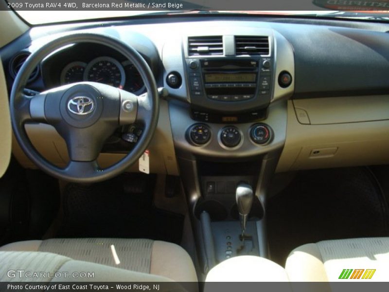 Barcelona Red Metallic / Sand Beige 2009 Toyota RAV4 4WD