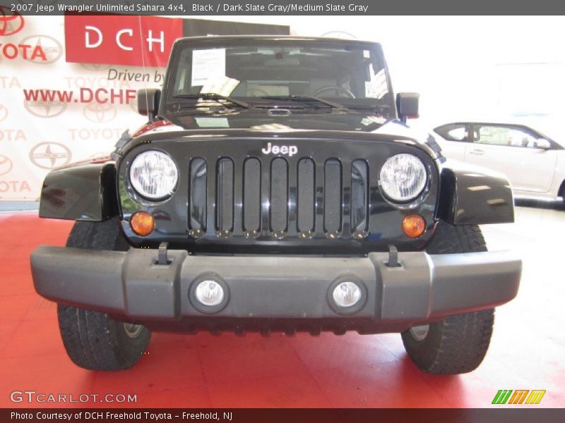 Black / Dark Slate Gray/Medium Slate Gray 2007 Jeep Wrangler Unlimited Sahara 4x4