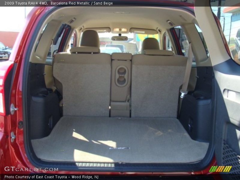 Barcelona Red Metallic / Sand Beige 2009 Toyota RAV4 4WD