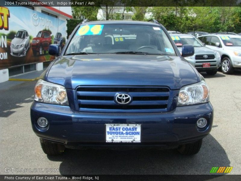 Indigo Ink Pearl / Ash 2004 Toyota Highlander V6