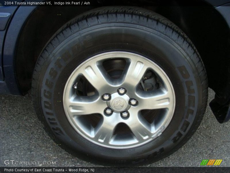 Indigo Ink Pearl / Ash 2004 Toyota Highlander V6
