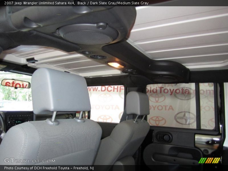 Black / Dark Slate Gray/Medium Slate Gray 2007 Jeep Wrangler Unlimited Sahara 4x4