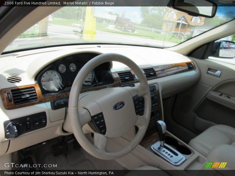 Merlot Metallic / Pebble Beige 2006 Ford Five Hundred Limited