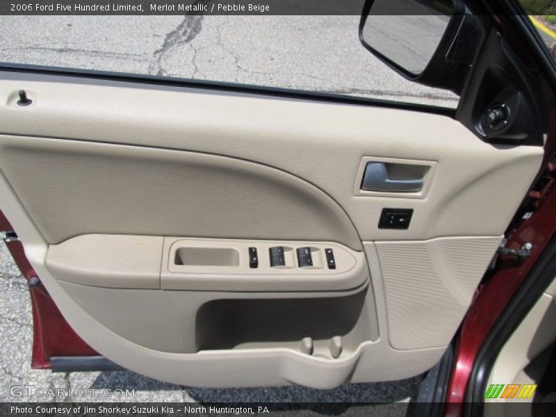 Merlot Metallic / Pebble Beige 2006 Ford Five Hundred Limited