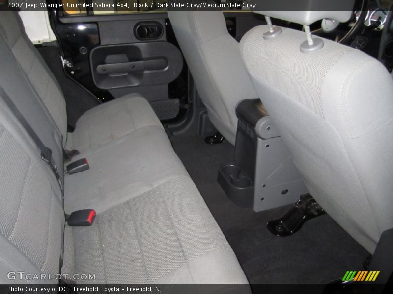 Black / Dark Slate Gray/Medium Slate Gray 2007 Jeep Wrangler Unlimited Sahara 4x4