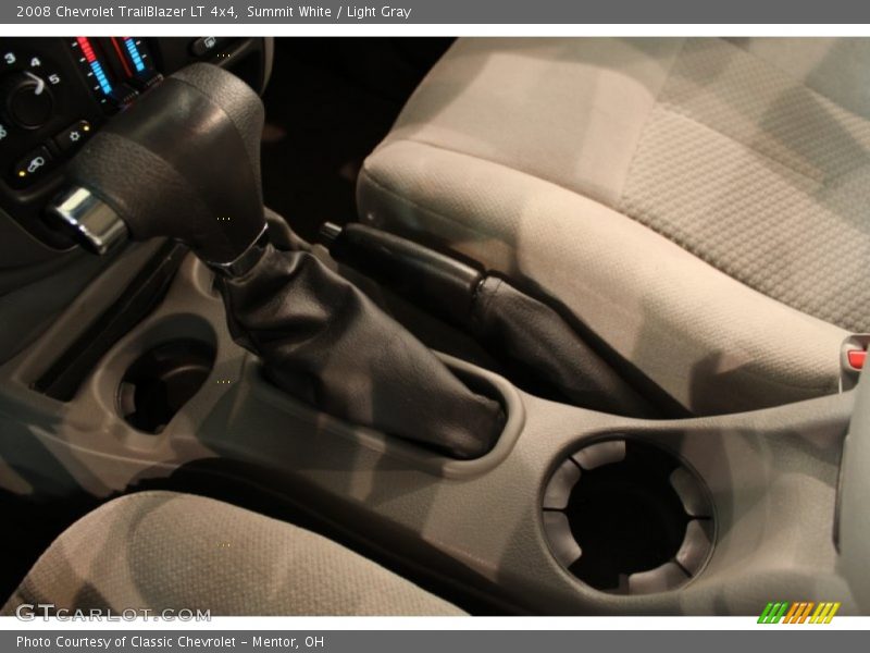 Summit White / Light Gray 2008 Chevrolet TrailBlazer LT 4x4