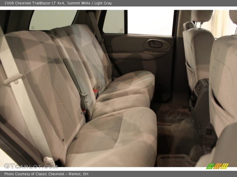 Summit White / Light Gray 2008 Chevrolet TrailBlazer LT 4x4
