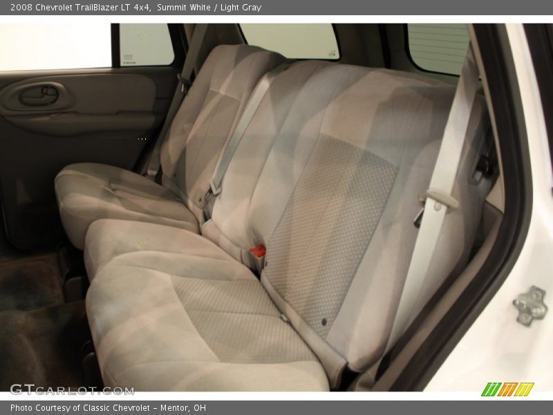 Summit White / Light Gray 2008 Chevrolet TrailBlazer LT 4x4