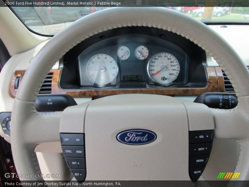 Merlot Metallic / Pebble Beige 2006 Ford Five Hundred Limited
