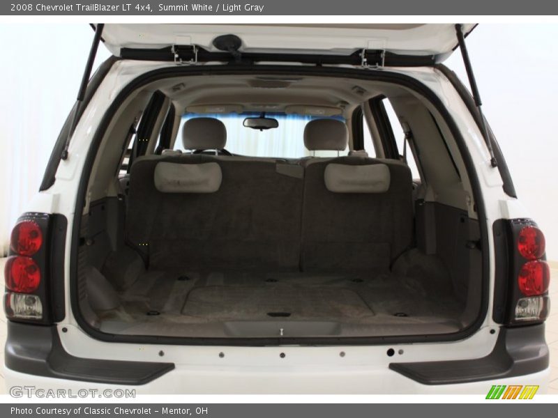 Summit White / Light Gray 2008 Chevrolet TrailBlazer LT 4x4