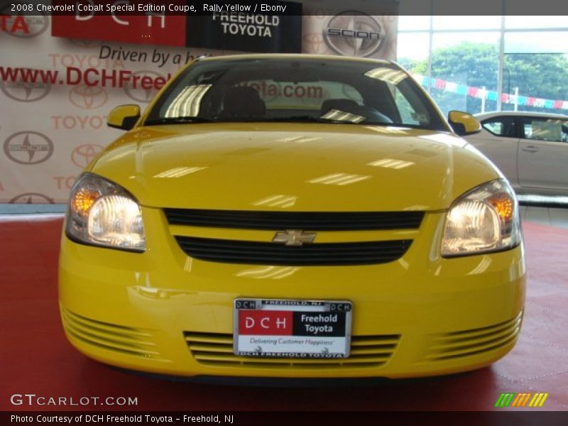 Rally Yellow / Ebony 2008 Chevrolet Cobalt Special Edition Coupe