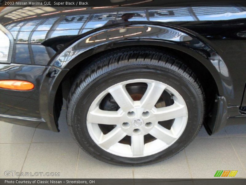 Super Black / Black 2003 Nissan Maxima GLE