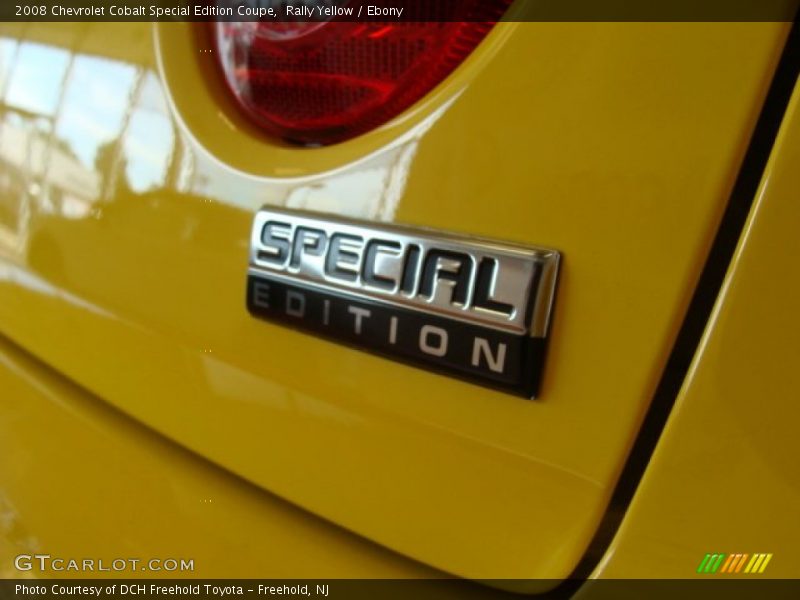 Rally Yellow / Ebony 2008 Chevrolet Cobalt Special Edition Coupe