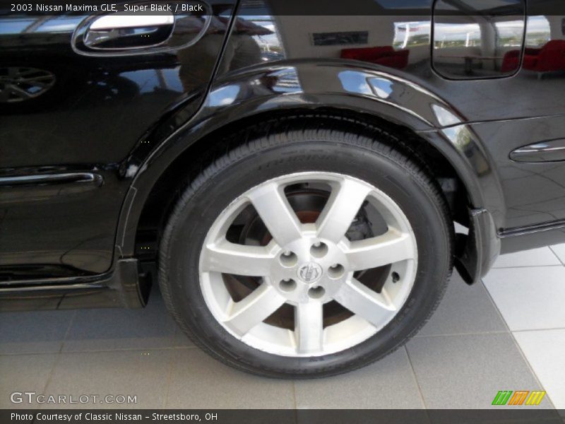 Super Black / Black 2003 Nissan Maxima GLE