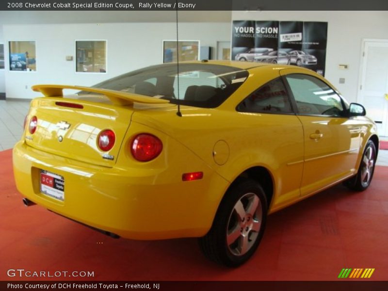 Rally Yellow / Ebony 2008 Chevrolet Cobalt Special Edition Coupe