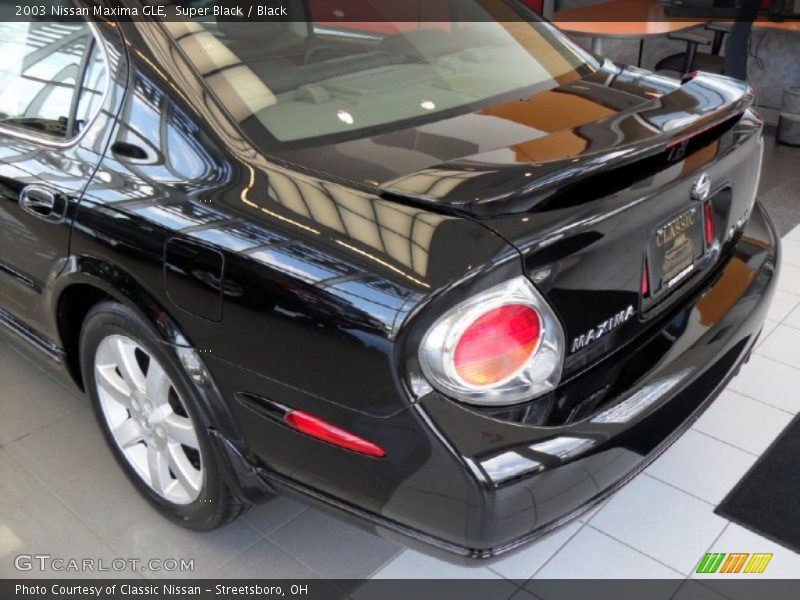 Super Black / Black 2003 Nissan Maxima GLE