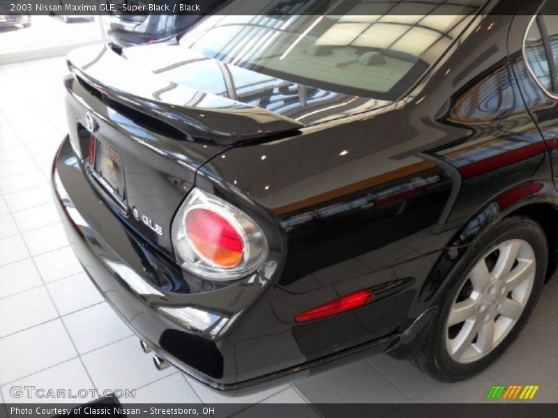 Super Black / Black 2003 Nissan Maxima GLE