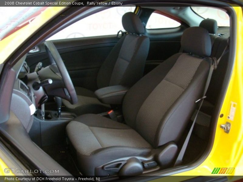 Rally Yellow / Ebony 2008 Chevrolet Cobalt Special Edition Coupe