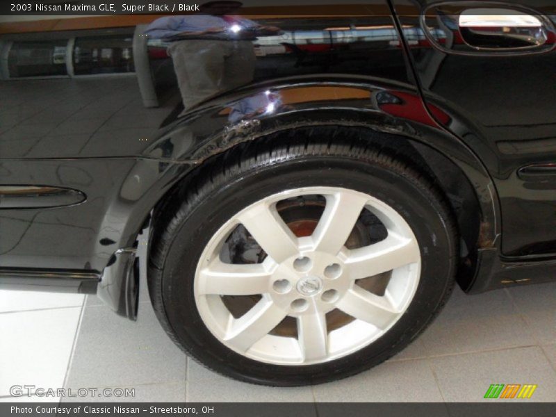 Super Black / Black 2003 Nissan Maxima GLE