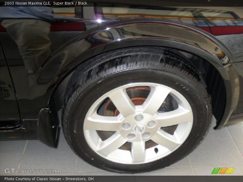 Super Black / Black 2003 Nissan Maxima GLE
