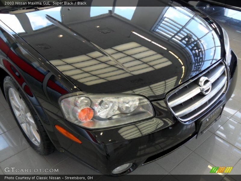 Super Black / Black 2003 Nissan Maxima GLE