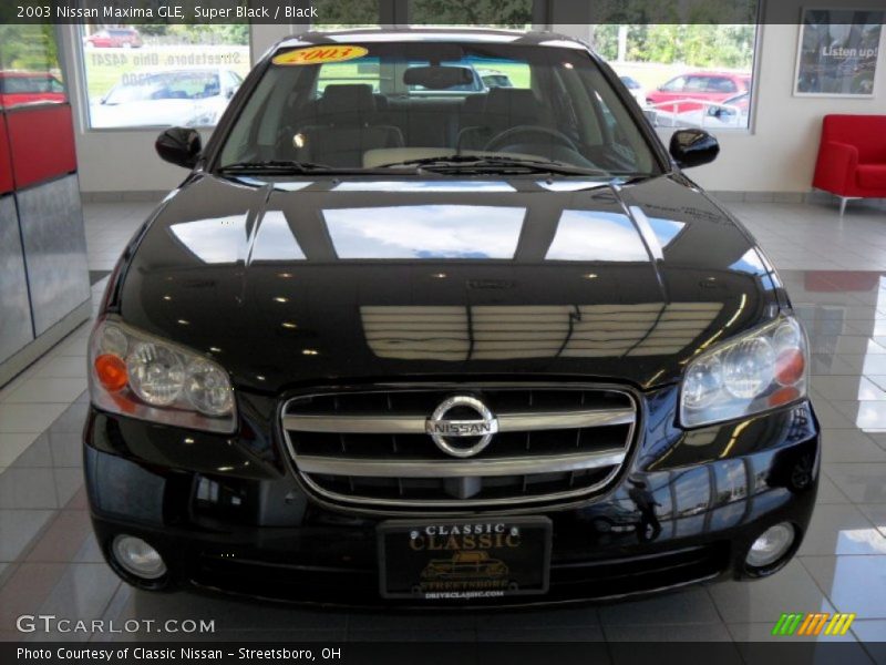Super Black / Black 2003 Nissan Maxima GLE