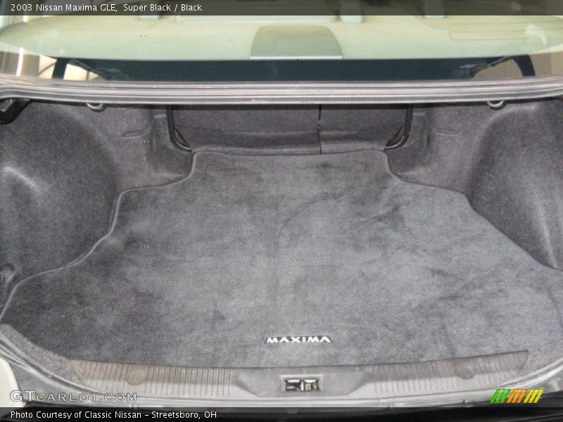 Super Black / Black 2003 Nissan Maxima GLE