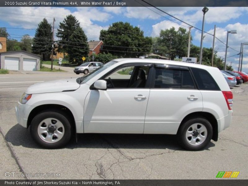  2010 Grand Vitara Premium 4x4 White Water Pearl