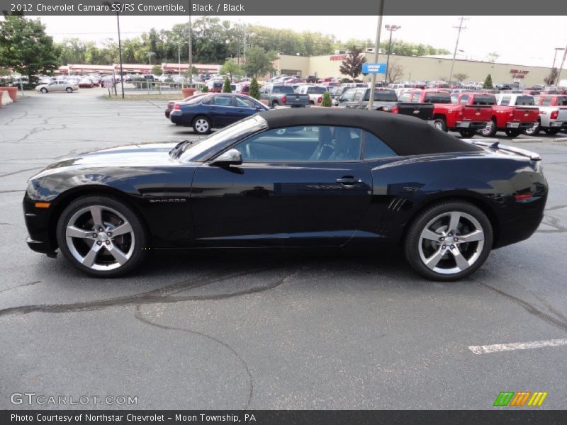  2012 Camaro SS/RS Convertible Black