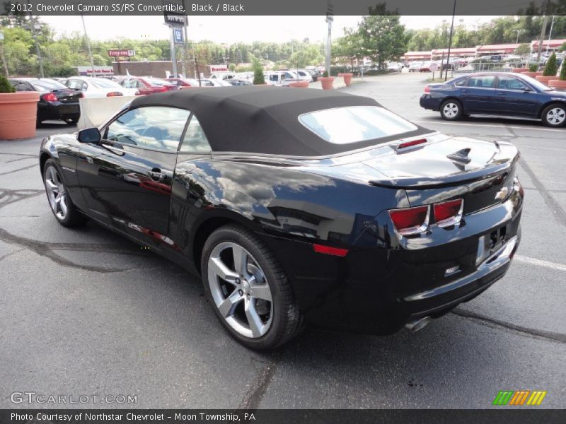  2012 Camaro SS/RS Convertible Black