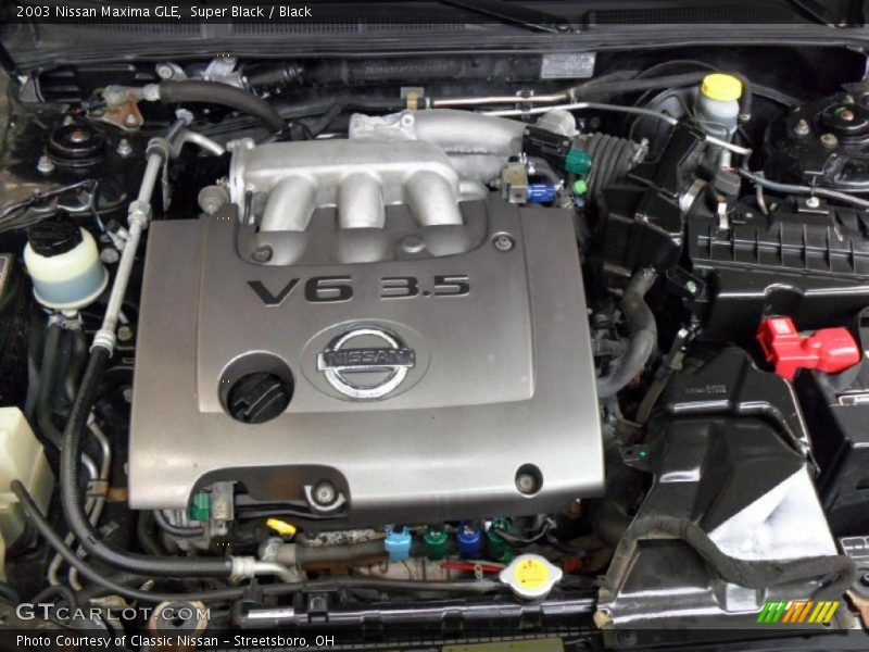 Super Black / Black 2003 Nissan Maxima GLE
