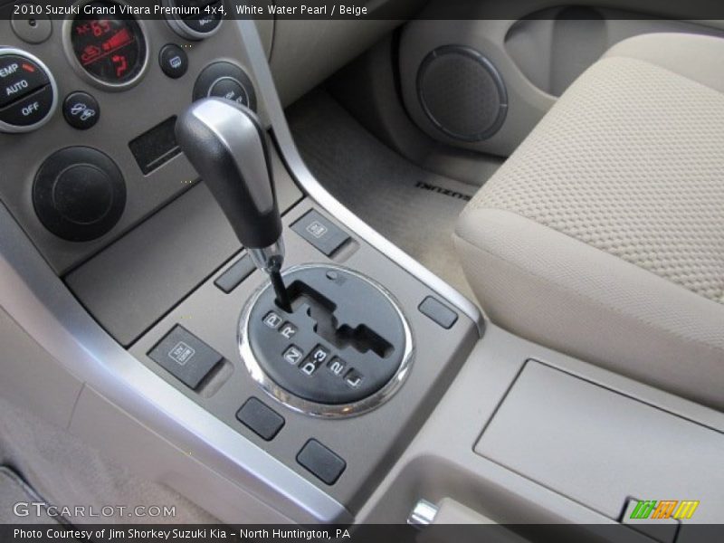  2010 Grand Vitara Premium 4x4 4 Speed Automatic Shifter