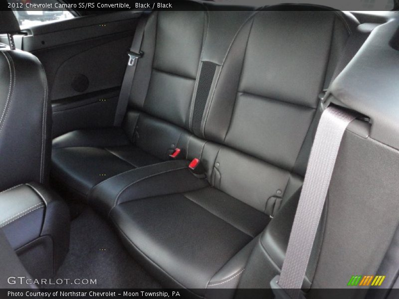  2012 Camaro SS/RS Convertible Black Interior