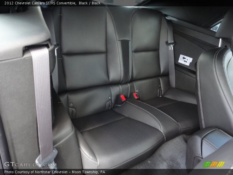  2012 Camaro SS/RS Convertible Black Interior