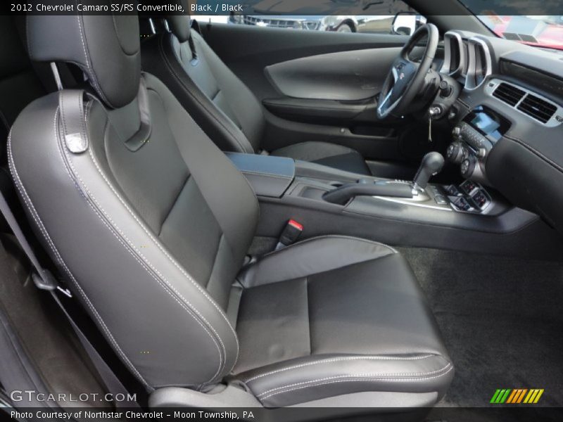  2012 Camaro SS/RS Convertible Black Interior