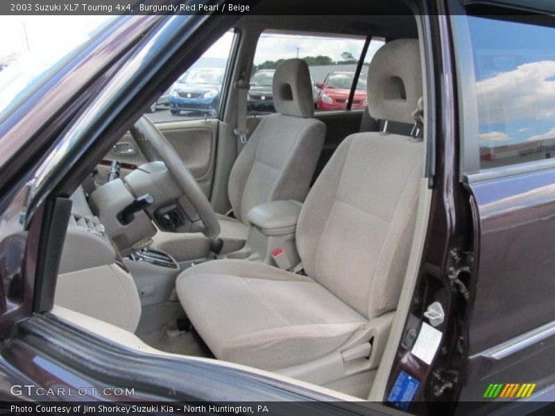 Burgundy Red Pearl / Beige 2003 Suzuki XL7 Touring 4x4