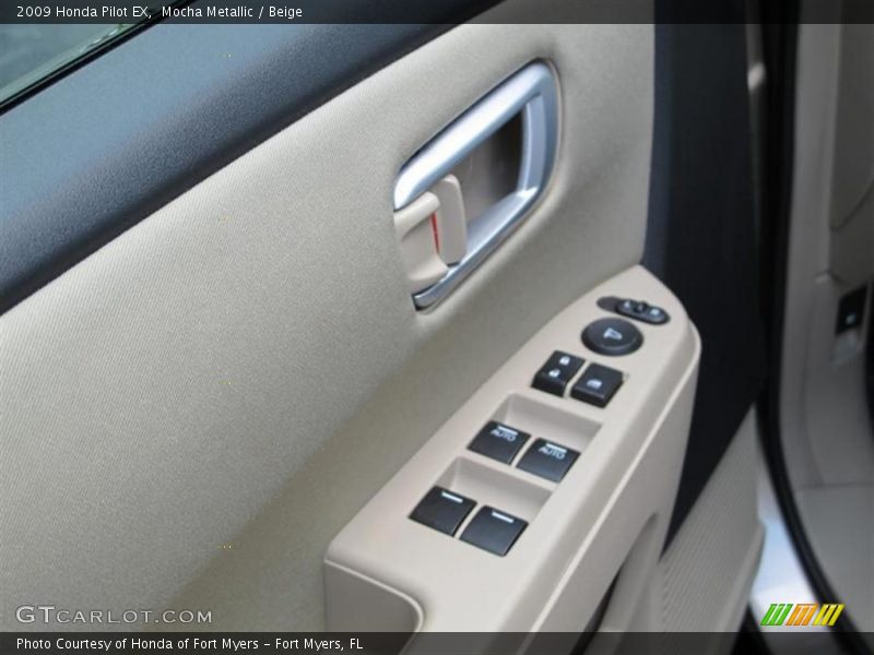 Mocha Metallic / Beige 2009 Honda Pilot EX