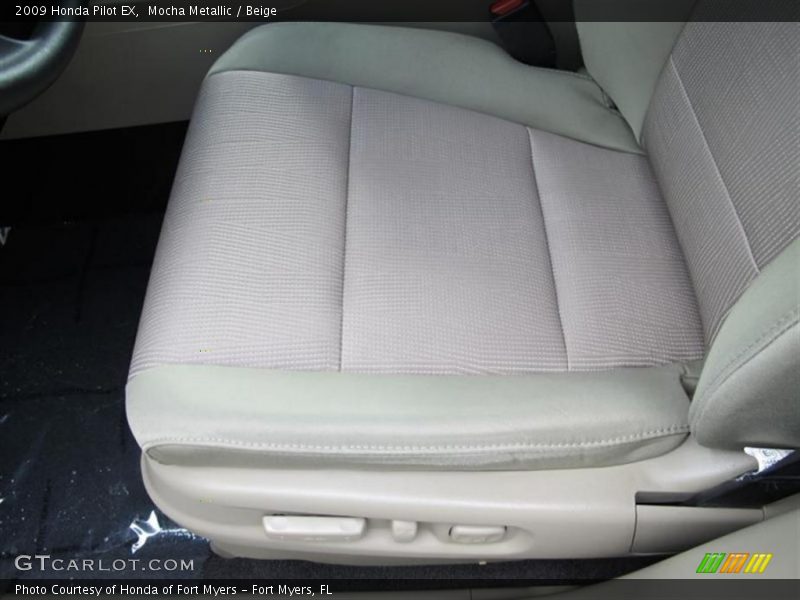Mocha Metallic / Beige 2009 Honda Pilot EX