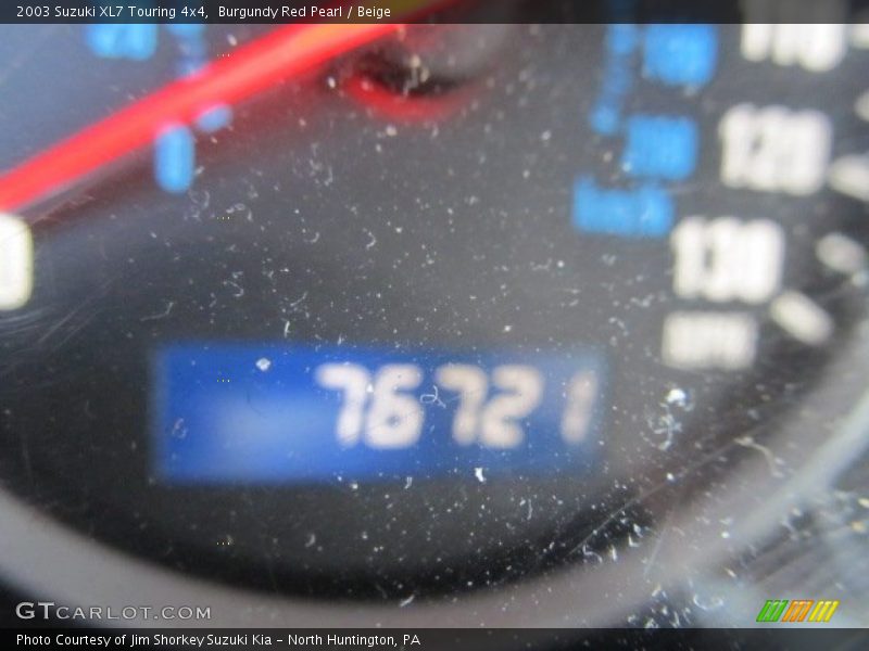 Burgundy Red Pearl / Beige 2003 Suzuki XL7 Touring 4x4