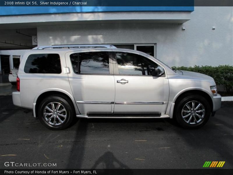 Silver Indulgence / Charcoal 2008 Infiniti QX 56