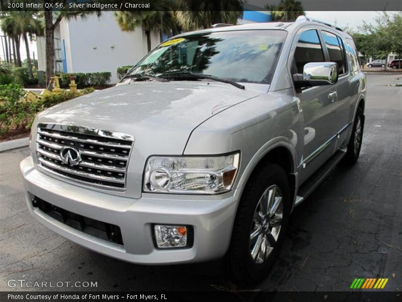 Silver Indulgence / Charcoal 2008 Infiniti QX 56