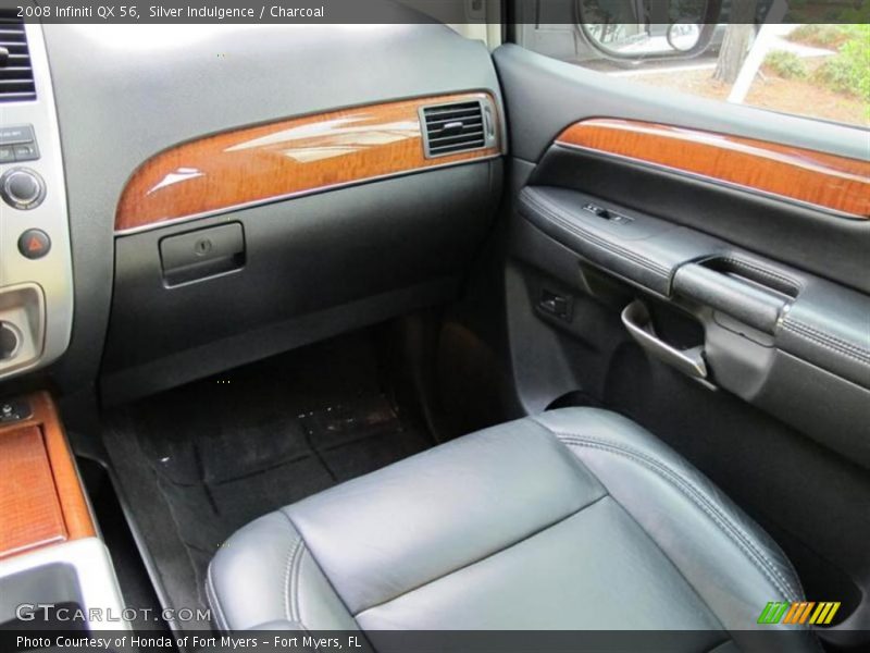 Silver Indulgence / Charcoal 2008 Infiniti QX 56