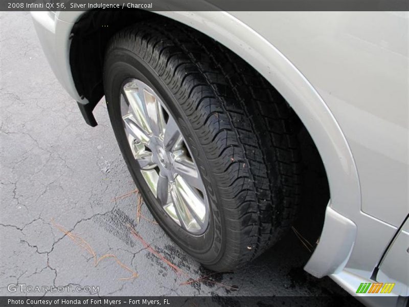 Silver Indulgence / Charcoal 2008 Infiniti QX 56