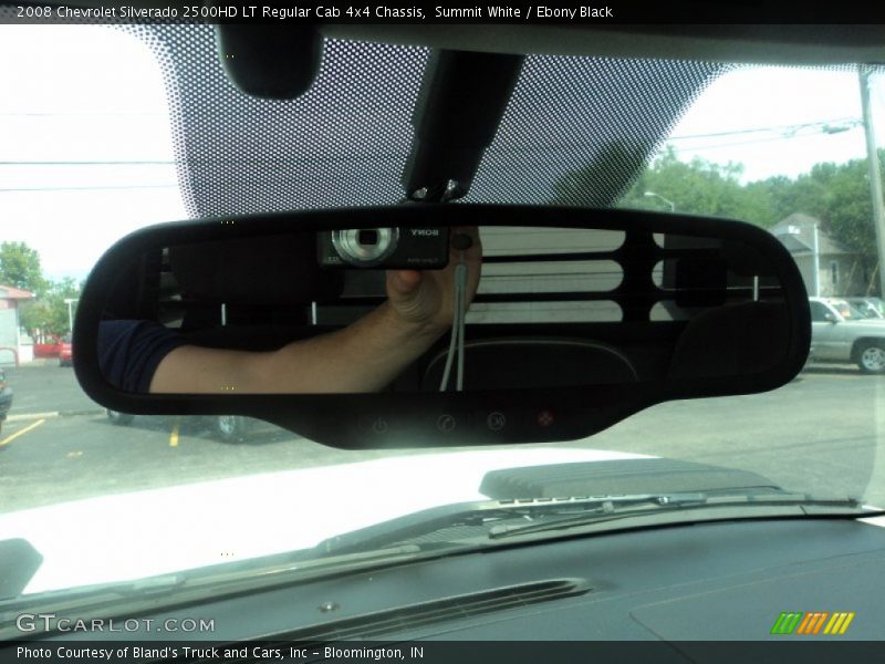Summit White / Ebony Black 2008 Chevrolet Silverado 2500HD LT Regular Cab 4x4 Chassis